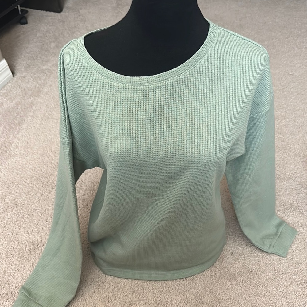 Fashion Merokeety Mint Green Women's long sleeve - M